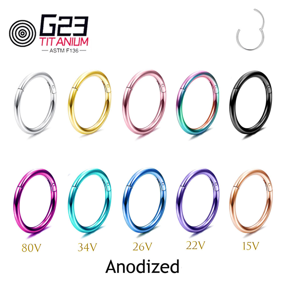 Body Jewelry Implant Grade Titanium - Piercing de nez en titane G23