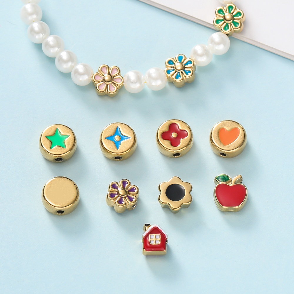 Body Jewelry Diy - Breloques en Acier Inoxydable de Différentes