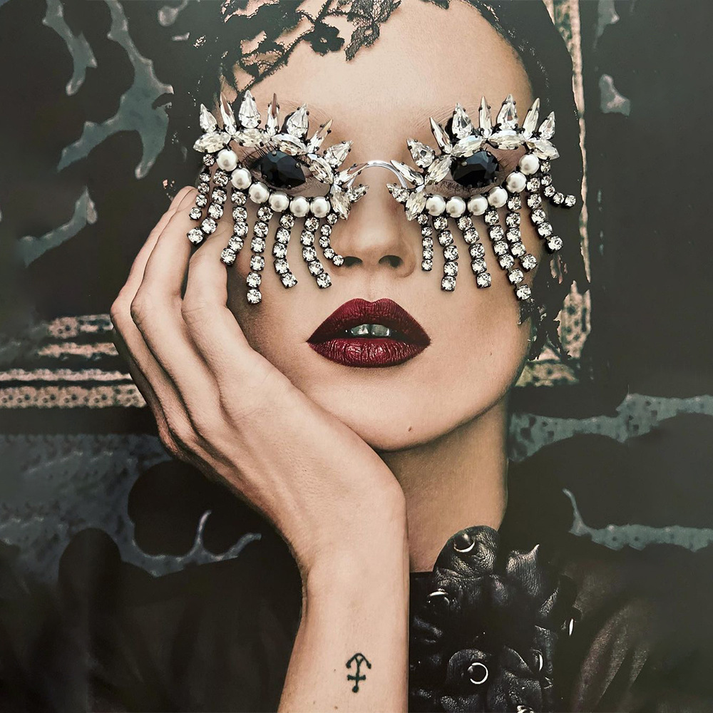 Body Jewelry Retainers - Stonefans-Monture de lunettes à pampilles pour