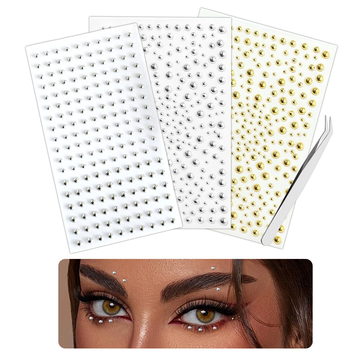 Body Jewelry Piercing - Face Body Ring Stickers Autoadhésif Face