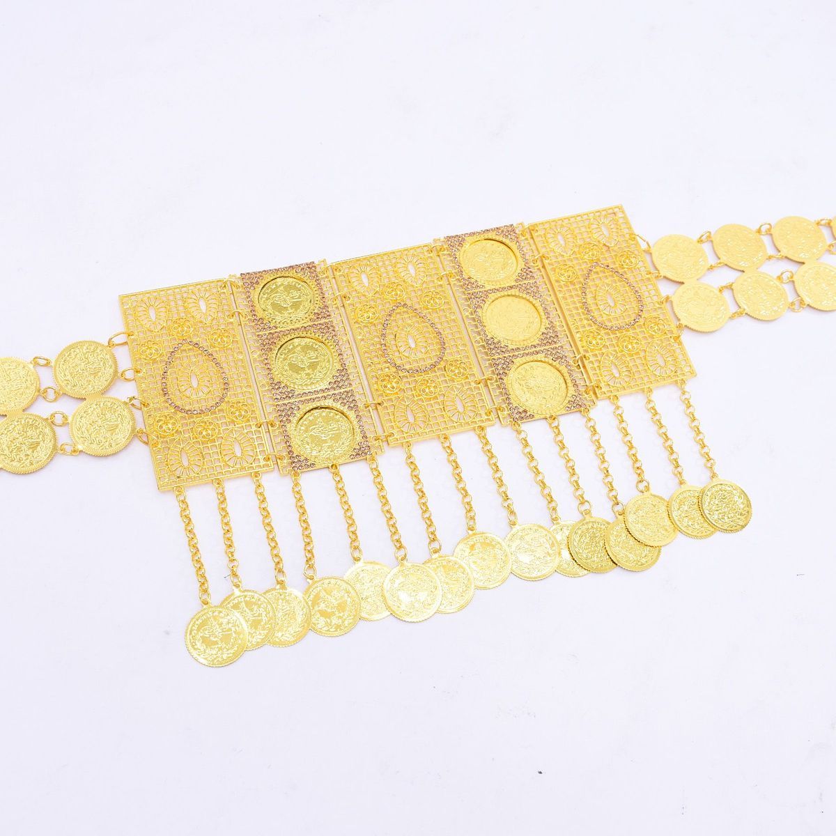 Nouvelle ceinture plaquée or 2 - Body Jewelry Dubai avis et prix