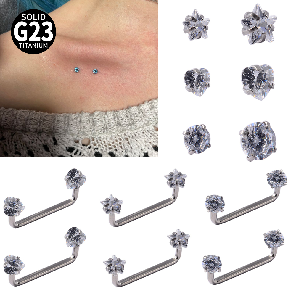 Barres de perçage de Surface m - Body Jewelry Implant Grade Titanium avis et prix