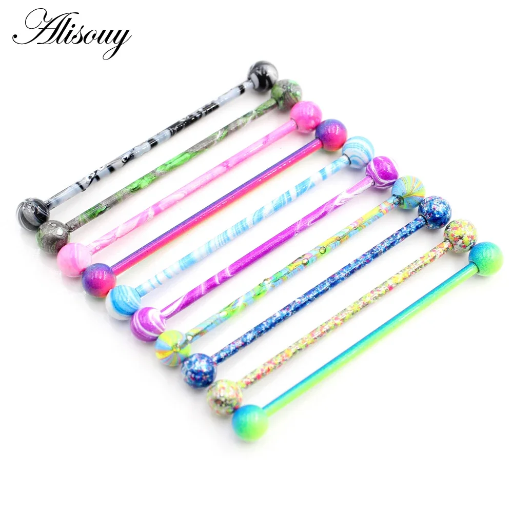 Alisouy-Boucle d'Oreille Longu - Industrial Barbell Long avis et prix