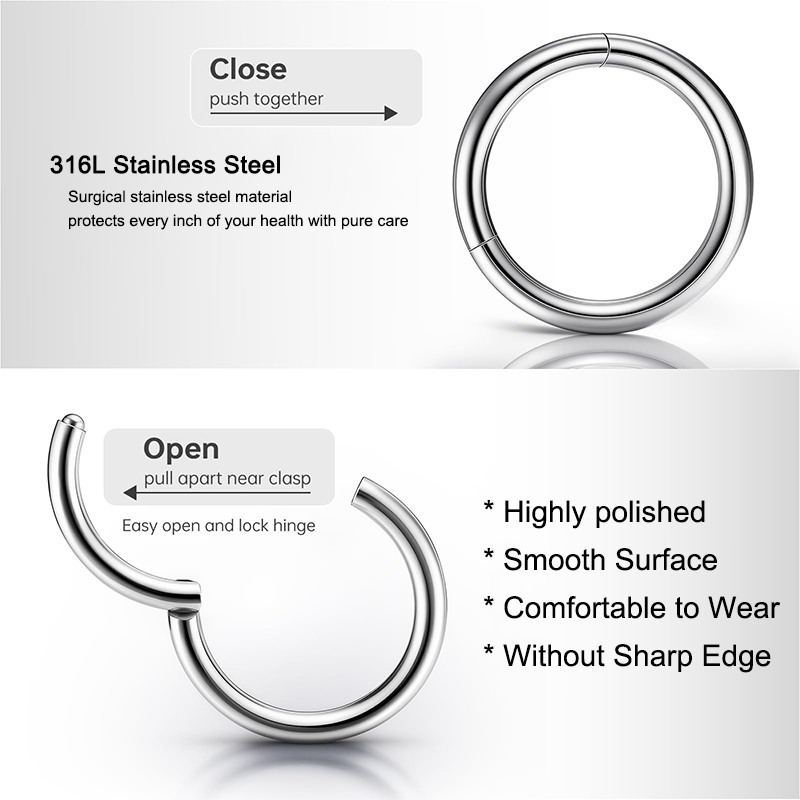 Anneaux de piercing articulés  - Body Jewelry Piercing avis et prix