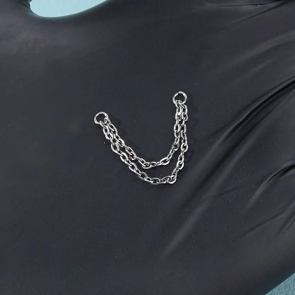 Chaîne de nez en titane, chaîn - Body Jewelry Piercing avis et prix