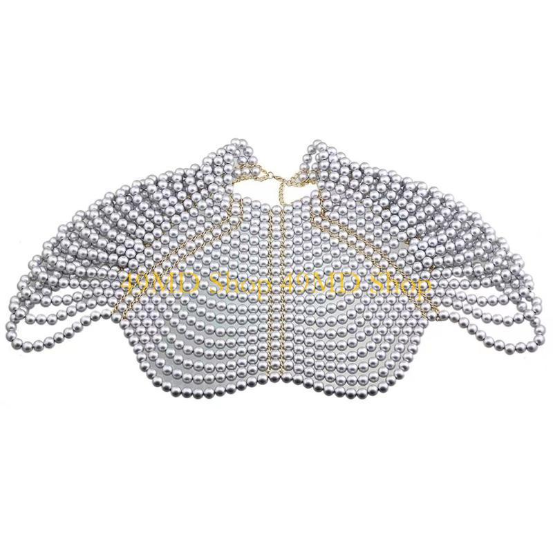 49MD – châle multicouche éléga - Body Jewelry Necklace avis et prix
