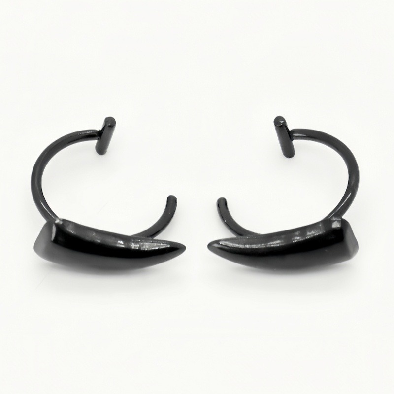 Clip à lèvre gothique en acier - Body Jewelry Piercing avis et prix