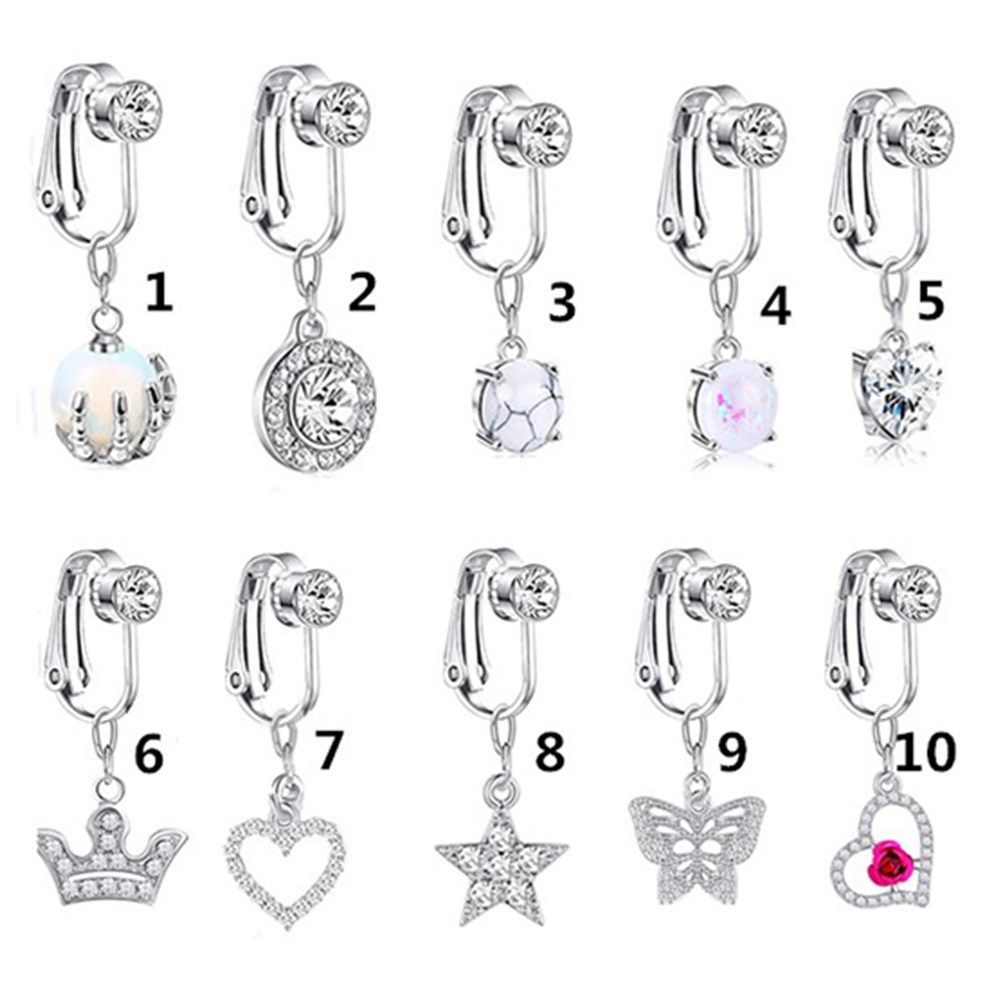 Accessoires Clip sur boucles d - Body Jewelry Cartilage Earrings avis et prix