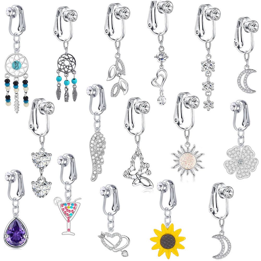 Faux Ventre Papillon Faux Pier - Body Jewelry Cartilage Earrings avis et prix