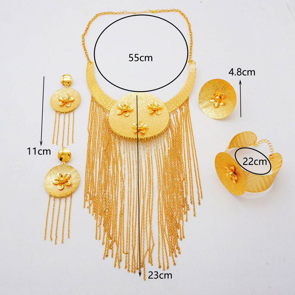 Parure de bijoux de luxe longu - Body Jewelry Dubai avis et prix