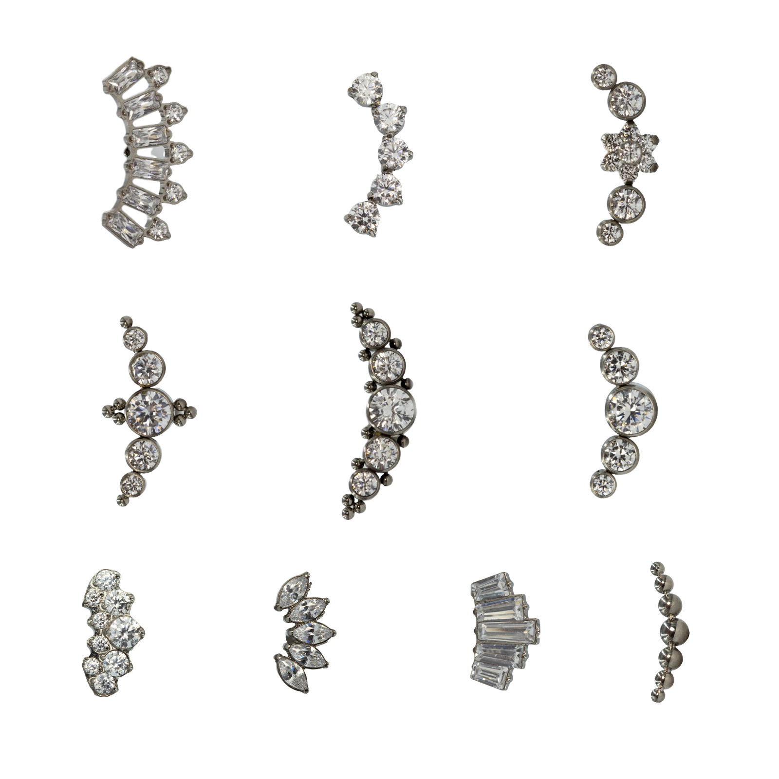 Couronne à filetage interne en - Body Jewelry Implant Grade Titanium avis et prix