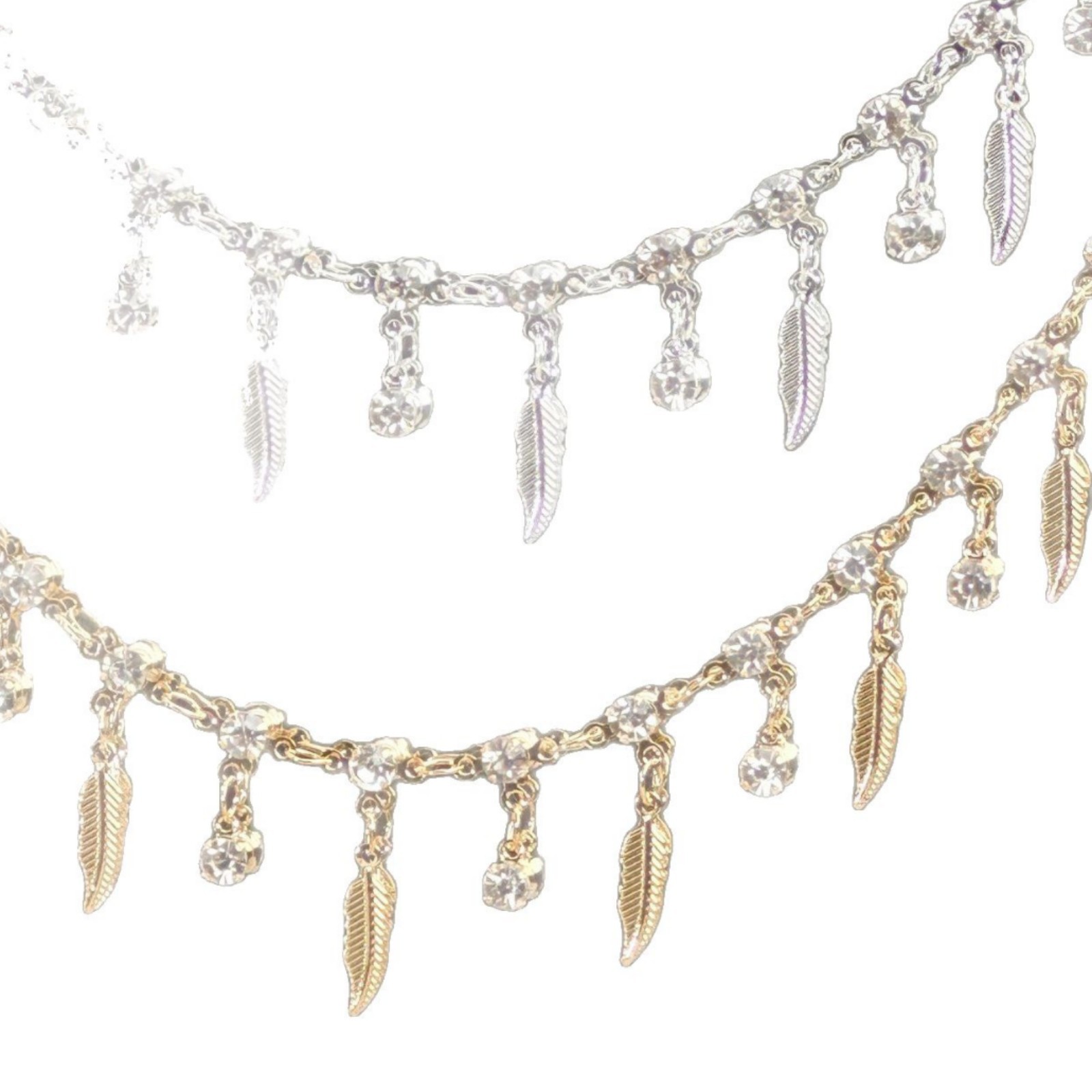 Chaîne de plumes de diamant tr - Body Jewelry Usa avis et prix