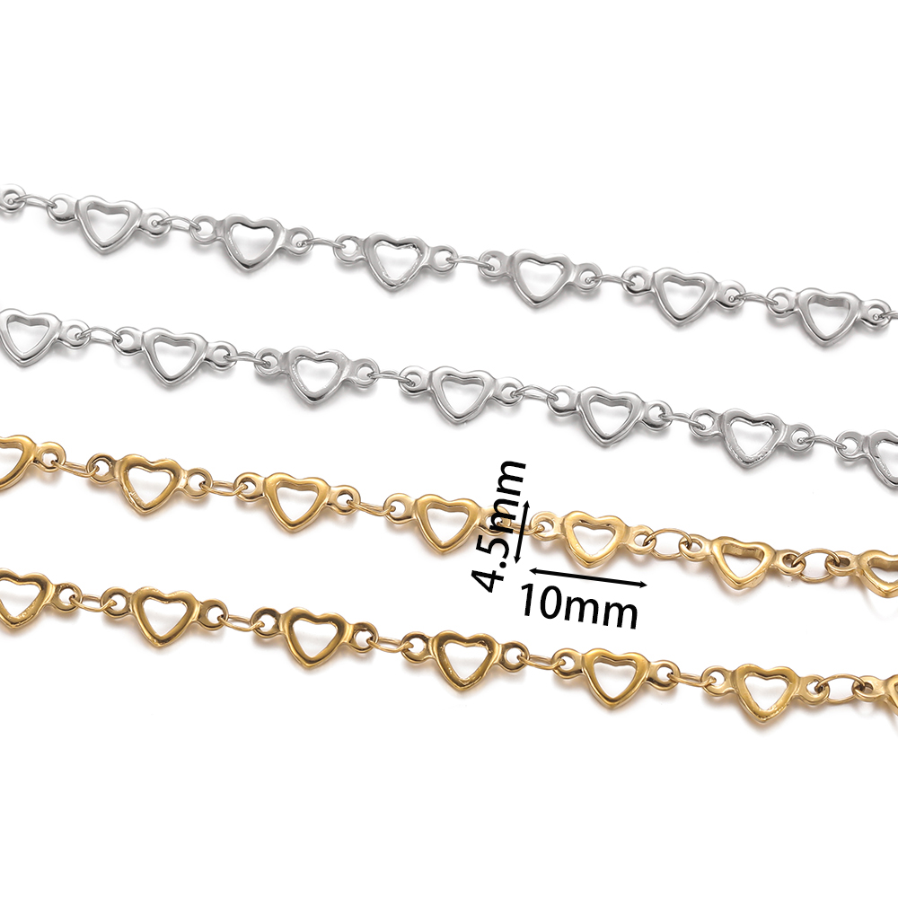 Chaînes creuses en forme de cœ - Body Jewelry Piercing avis et prix