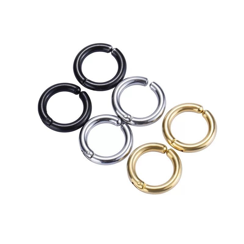 2/6 pièces fausses boucles d'o - Body Jewelry Cartilage Earrings avis et prix