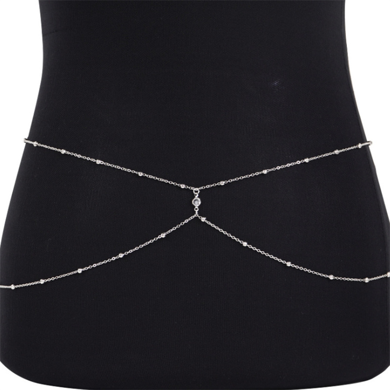 Bijoux de ventre perlés en bis - Body Jewelry Bra avis et prix