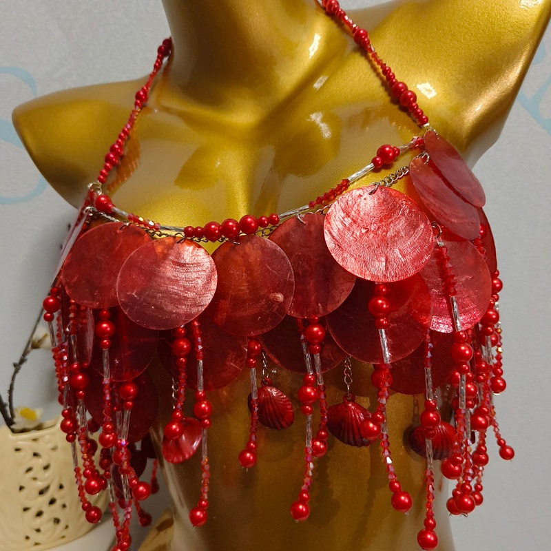 Haut de sirène scintillant fai - Body Jewelry Bra avis et prix