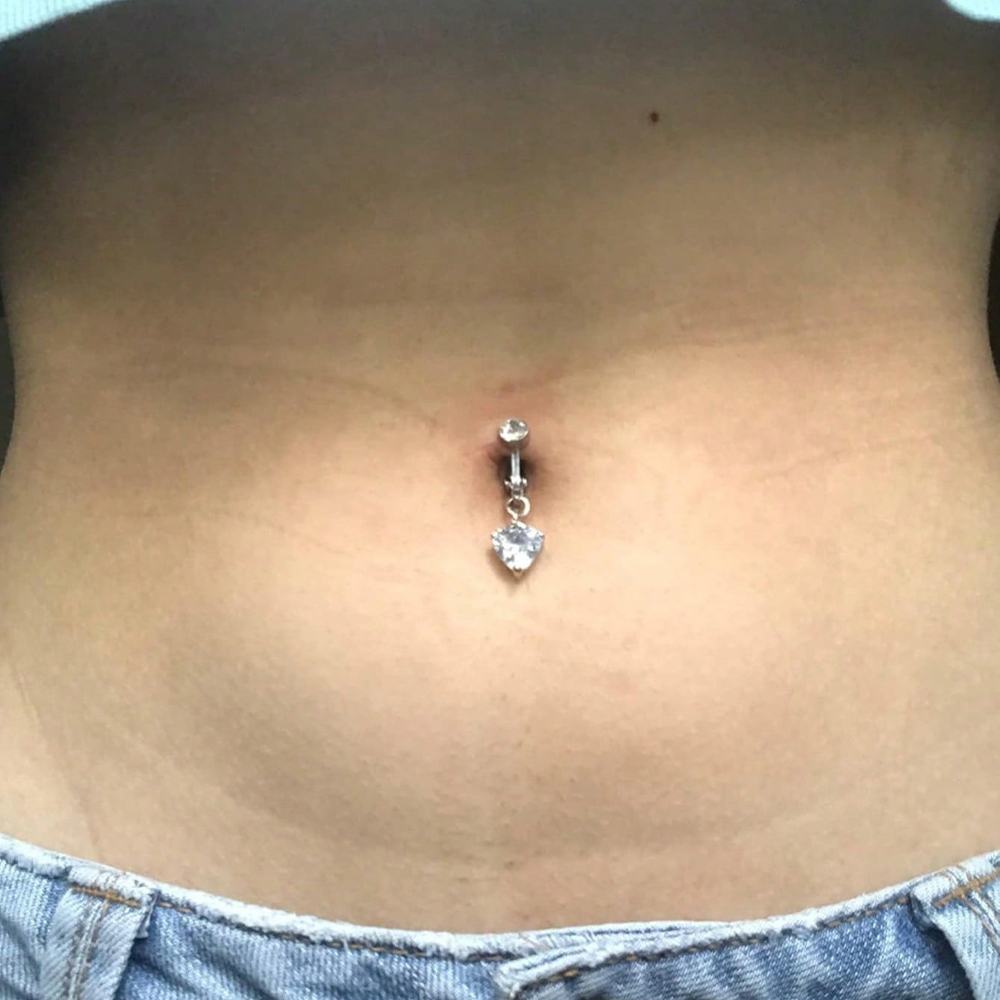 Faux piercing de nombril doré, - Body Jewelry Piercing avis et prix