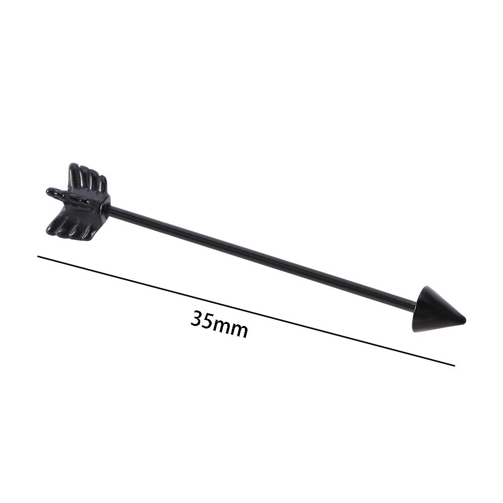 Clou d'oreille long en acier i - Industrial Barbell Long avis et prix