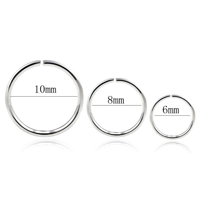 Anneau de nez en argent 925 po - Body Jewelry Cartilage Earrings avis et prix