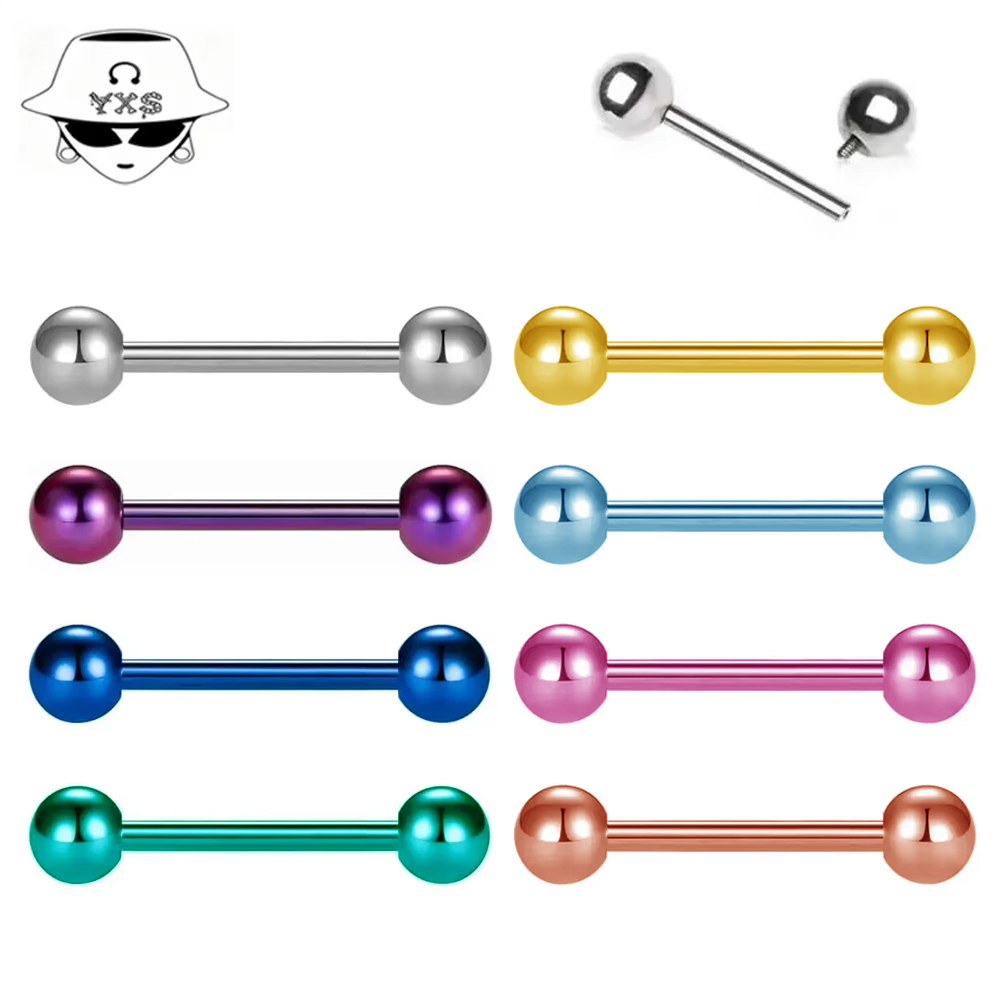 Lot de 2 barres droites en tit - Body Jewelry Implant Grade Titanium avis et prix