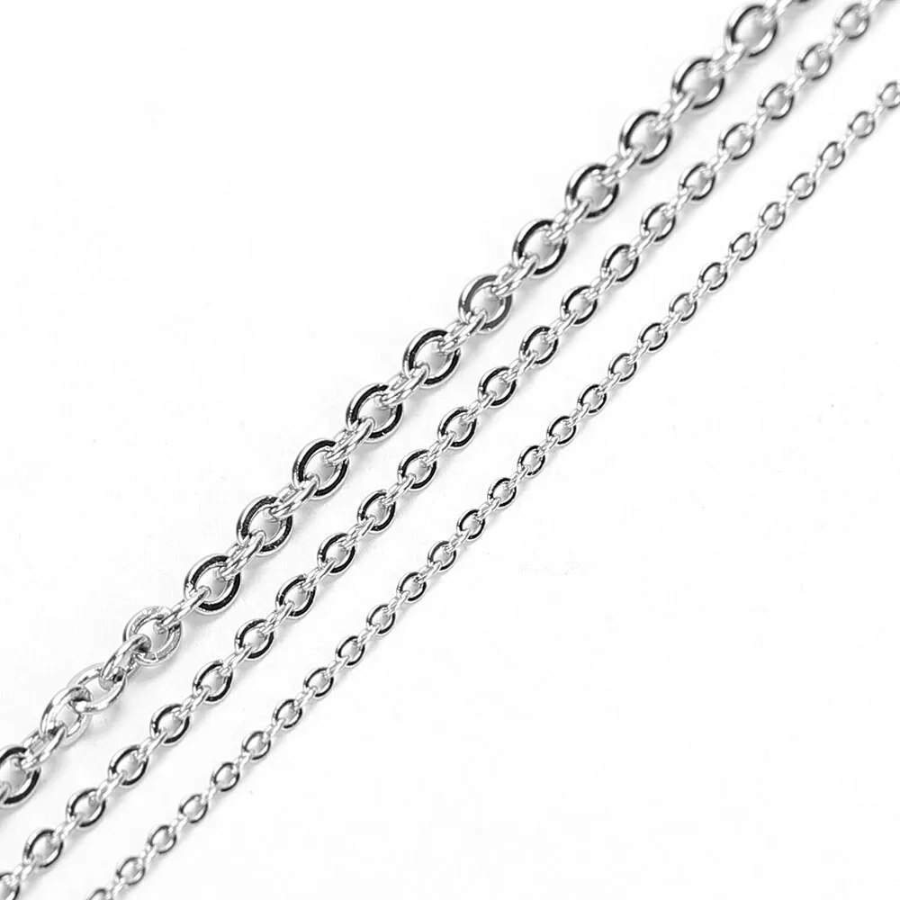 Chaînes fines en acier inoxyda - Body Jewelry Necklace avis et prix