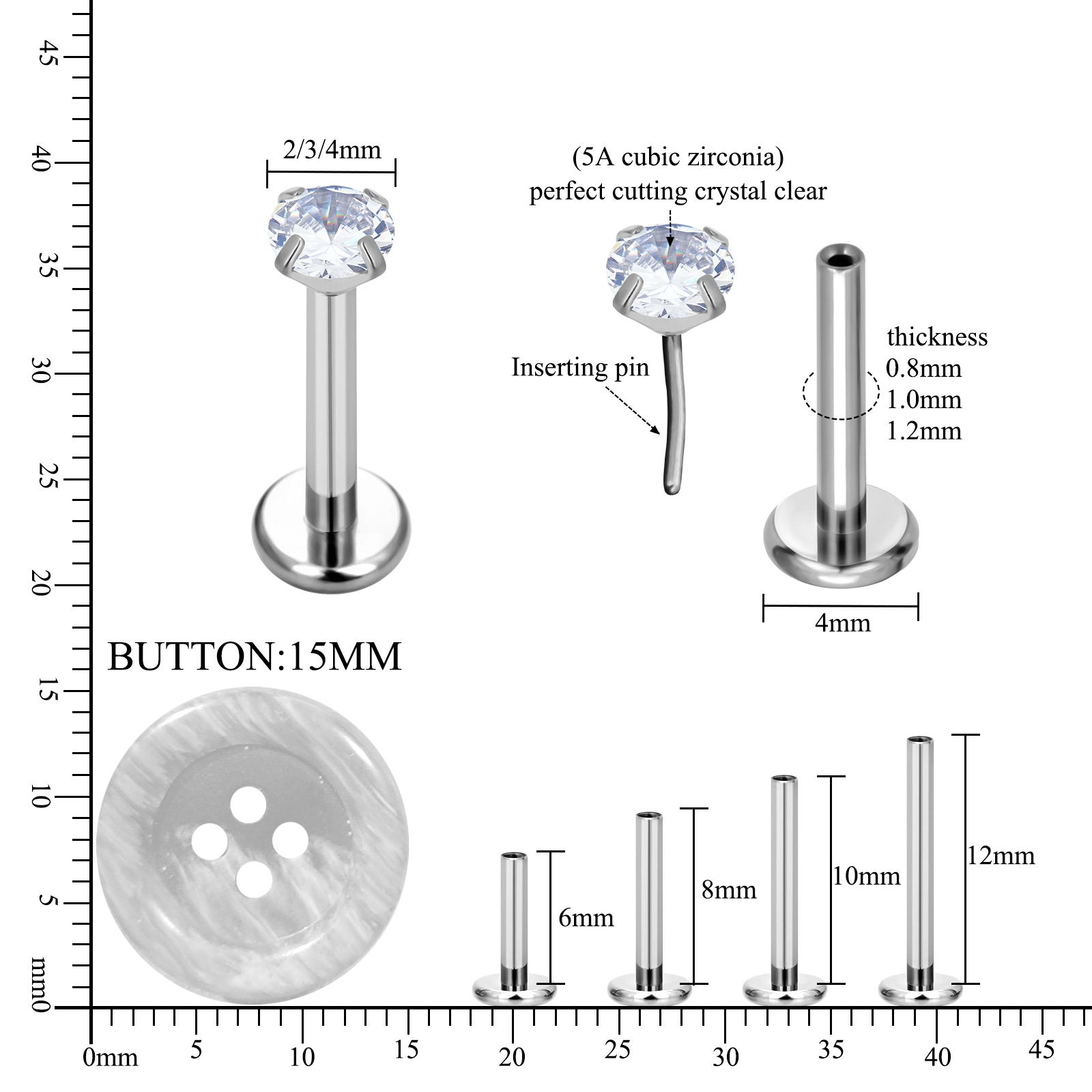 F136 G23 Titane de qualité imp - Body Jewelry Implant Grade Titanium avis et prix