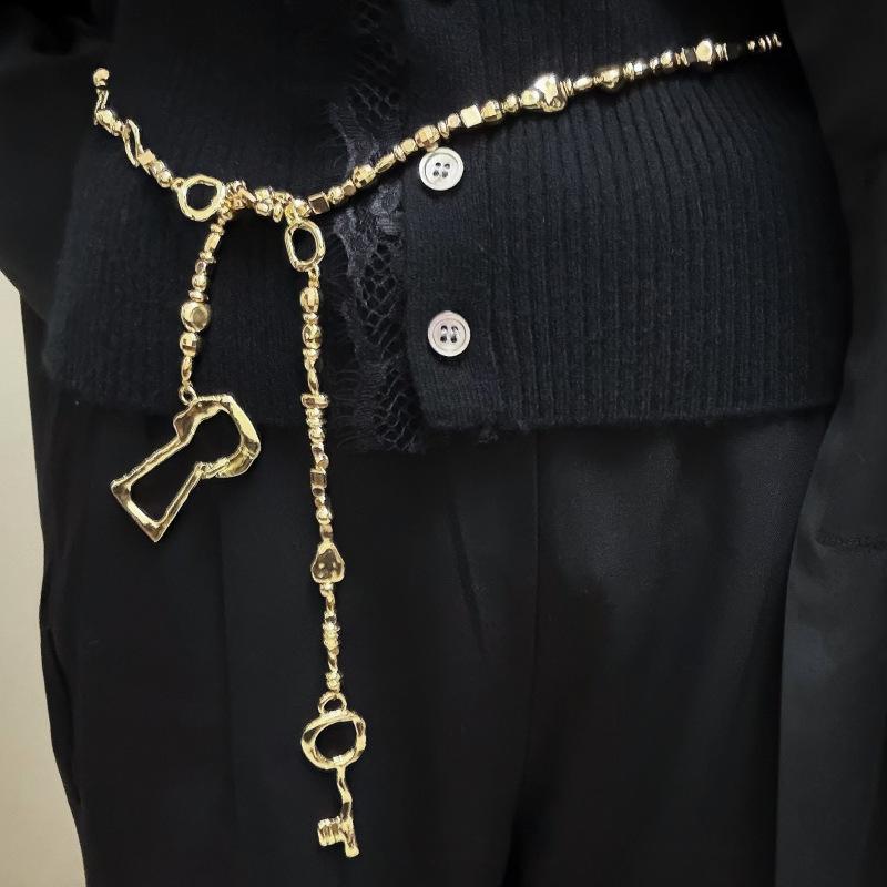 Chaîne de perles irrégulières  - Body Jewelry Necklace avis et prix