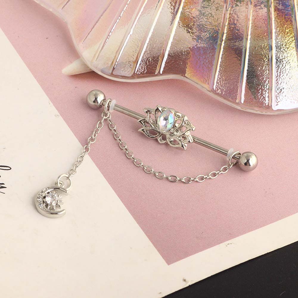 Piercing style punk avec pende - Industrial Barbell Long avis et prix