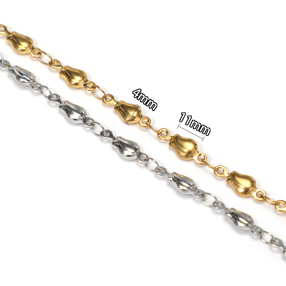 Chaînes à perles en acier inox - Body Jewelry Necklace avis et prix